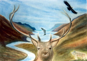 Spirits of Pairc Dreaming Gravir, Isle of Lewis, 1999